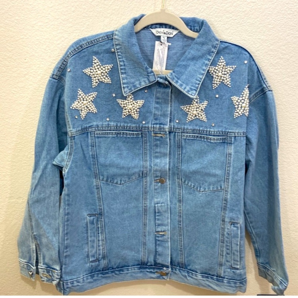 NWT Davi and Dani Taylor swift style Denim Jacket